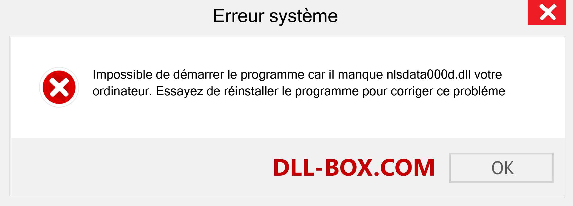 Le fichier nlsdata000d.dll est manquant ?. Télécharger pour Windows 7, 8, 10 - Correction de l'erreur manquante nlsdata000d dll sur Windows, photos, images